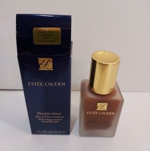 Estee Lauder Double Wear Stay in Place Makeup 7N1 DEEP AMBER New Foundation